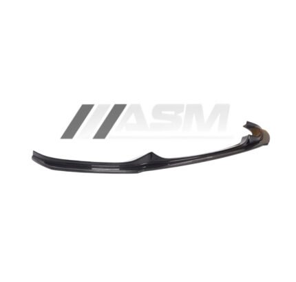 Carbon fibre front lip splitter for BMW F20/F21 LCI 1 Series gloss-finish OEM-fit upgrade for aggressive styling and aerodynamics