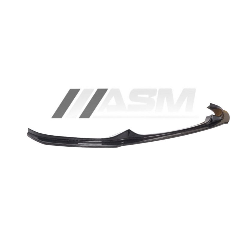 Carbon fibre front lip splitter for BMW F20/F21 LCI 1 Series gloss-finish OEM-fit upgrade for aggressive styling and aerodynamics