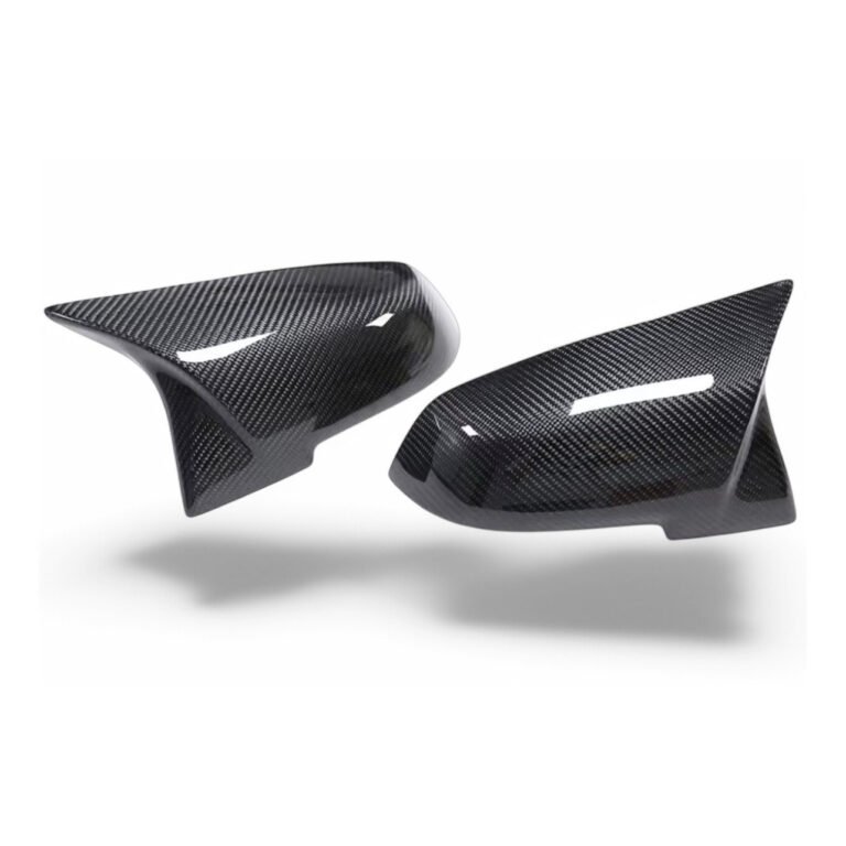 Carbon fibre M Style mirror replacements for BMW F30/F31 3 Series OEM-fit gloss-finish upgrade with motorsport-inspired design