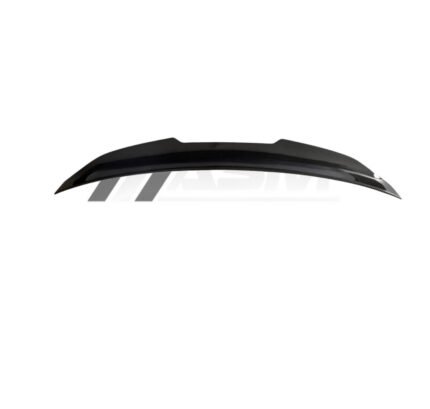 Carbon fibre PS Style rear spoiler for BMW 4 Series F32 OEM-fit gloss-finish trunk lip upgrade with aggressive styling