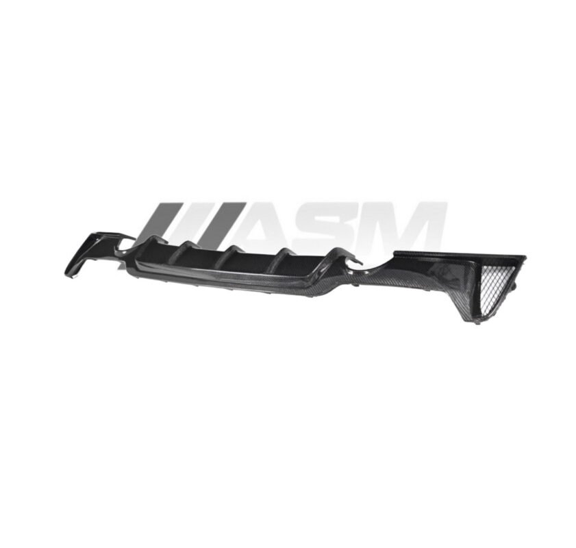 Carbon fibre M Performance Style rear diffuser for BMW 4 Series F32/F33/F36 OEM-fit gloss-finish upgrade with aggressive styling