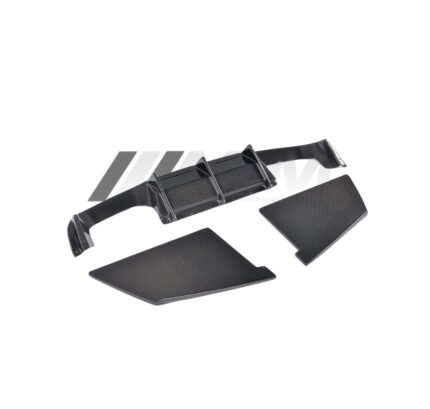 Carbon fibre MT Style rear diffuser for BMW M2/M2C F87 OEM-fit lightweight gloss-finish upgrade with aggressive design