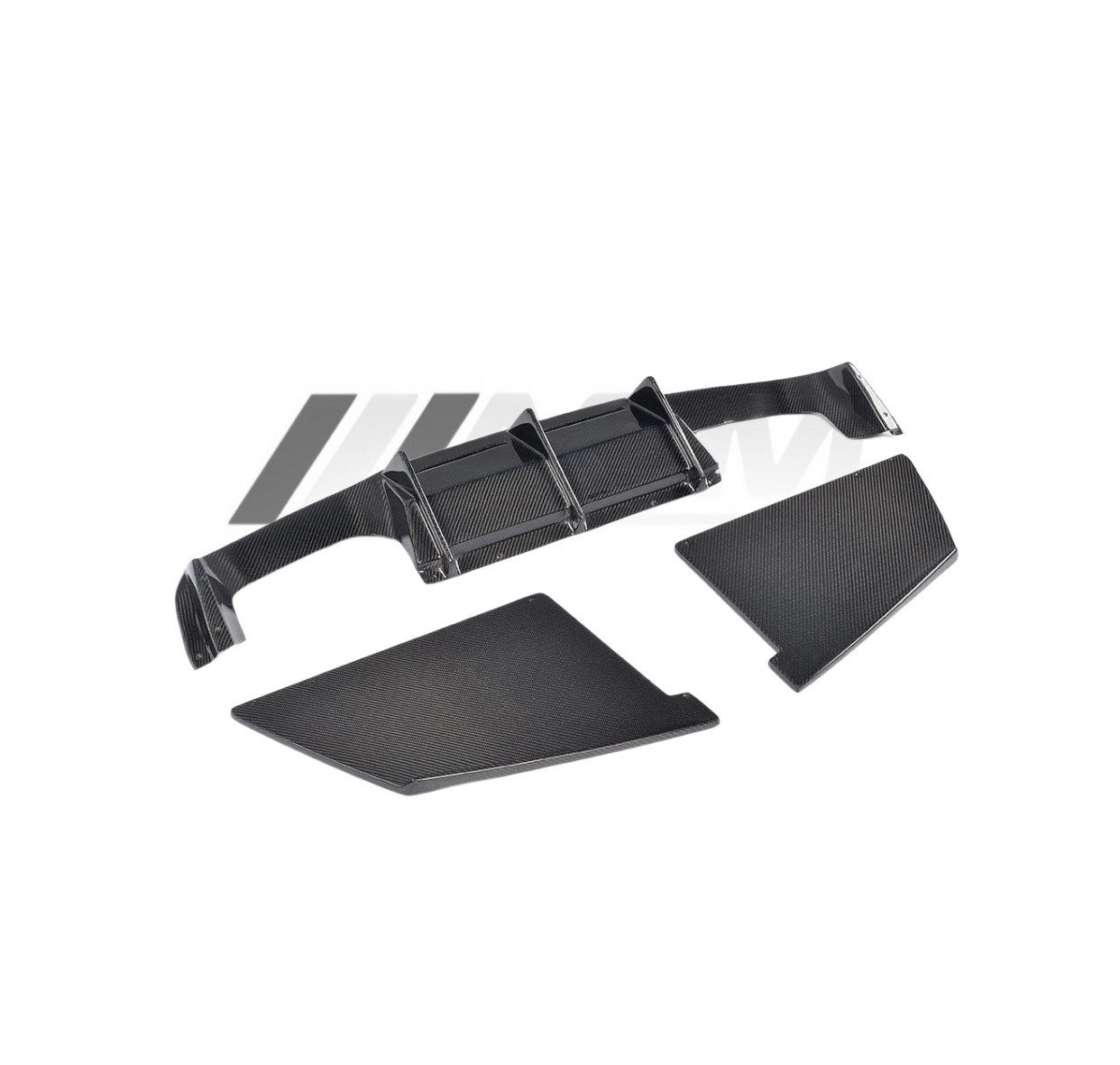 BMW M2/M2C F87 CARBON FIBRE REAR DIFFUSER MT STYLE Carbon fibre MT Style rear diffuser for BMW M2/M2C F87 OEM-fit lightweight gloss-finish upgrade with aggressive design