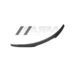 Carbon fibre V Style rear spoiler for BMW M2/M2C F87 and F22 2 Series gloss-finish lightweight trunk lip upgrade