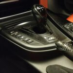BMW M3 F80/F81 Carbon Fibre Alcantara Gear Selector Surround - M Performance Interior Trim