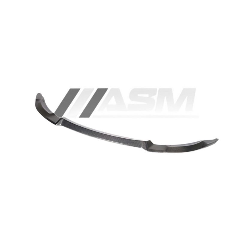 Carbon fibre CS Style front lip splitter for BMW M3 F80/F81 OEM-fit gloss-finish upgrade with aggressive motorsport design