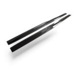 Carbon fibre PSM Style side skirts for BMW M3 F80/F81 OEM-fit gloss-finish rocker extensions upgrade with aggressive motorsport look