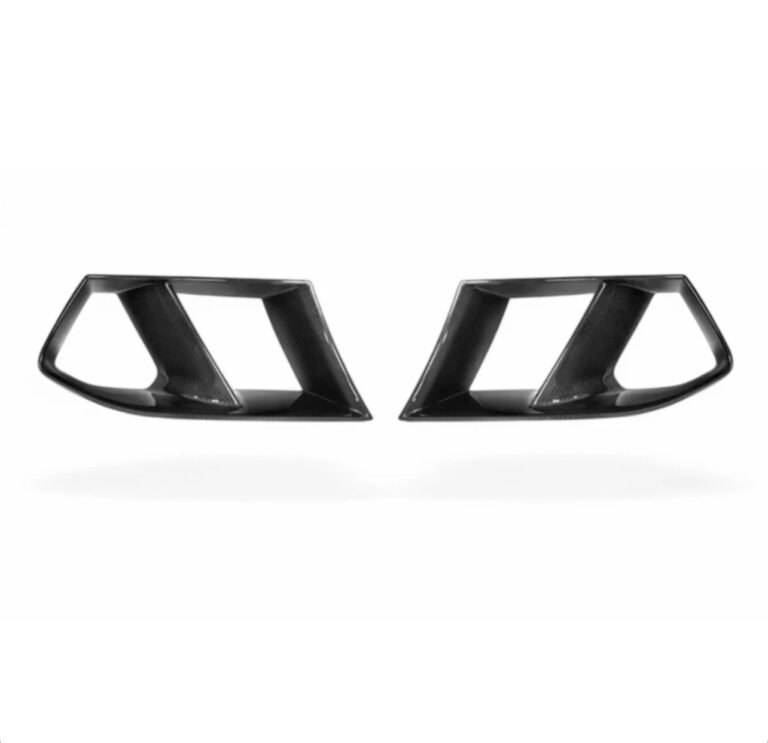 Carbon fibre M Performance Style bumper ducts for BMW M3 G80/G81 OEM-fit gloss-finish front bumper air intake covers