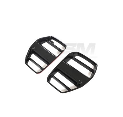 Carbon fibre GT Style front grille for BMW M3 G80/G81 without ACC OEM-fit gloss-finish double kidney grille upgrade