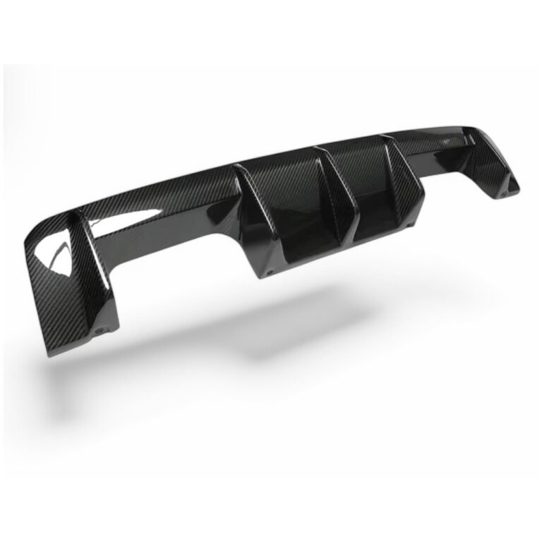 Dry carbon fibre OEM Style rear diffuser for BMW M3 G80/G81 lightweight gloss-finish upgrade with OEM-fit motorsport design