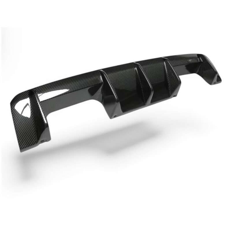 Dry carbon fibre OEM Style rear diffuser for BMW M3 G80/G81 lightweight gloss-finish upgrade with OEM-fit motorsport design