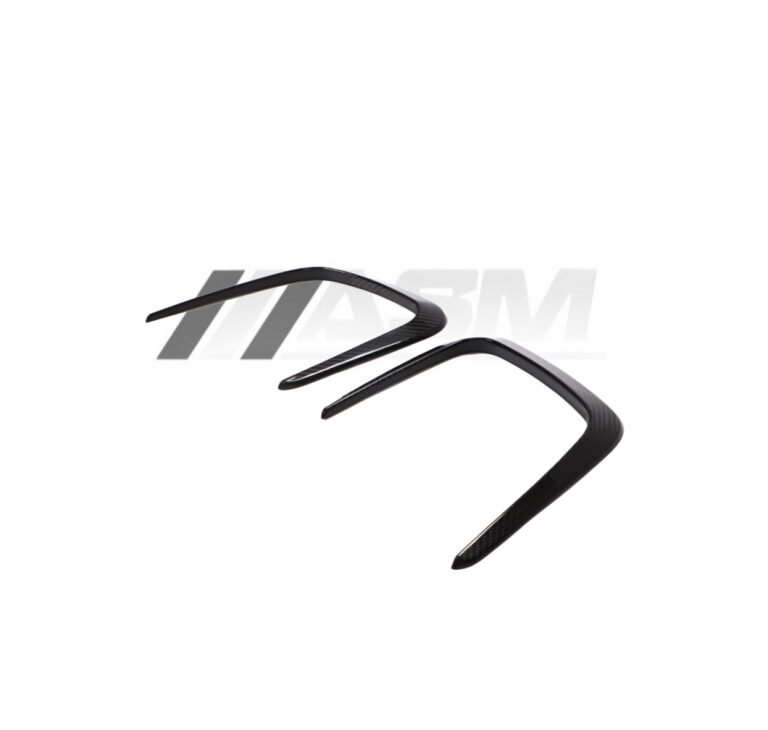 Pre-preg carbon fibre bonnet hood trims for BMW M3 G80/G81 OEM-fit gloss-finish upgrade with aggressive motorsport styling