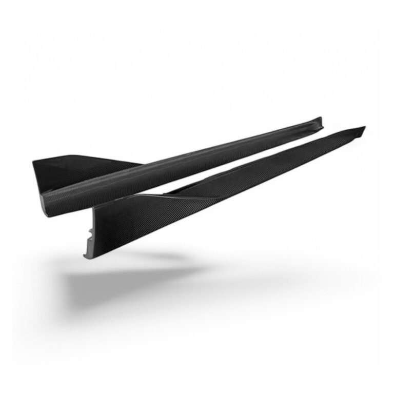 Pre-preg carbon fibre M Performance Style side skirts for BMW M3 G80/G81 OEM-fit gloss-finish rocker extensions with motorsport styling
