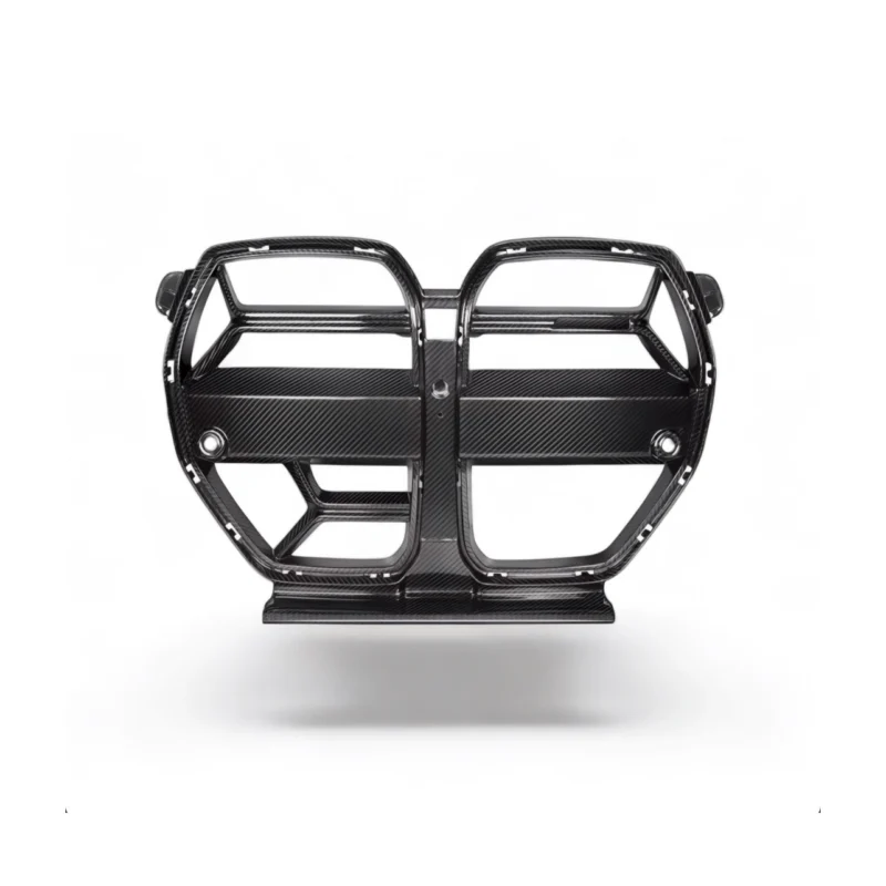 Carbon fibre front grille with Active Cruise Control (ACC) for BMW M4 G82/G83 OEM-fit gloss-finish upgrade with M Performance styling