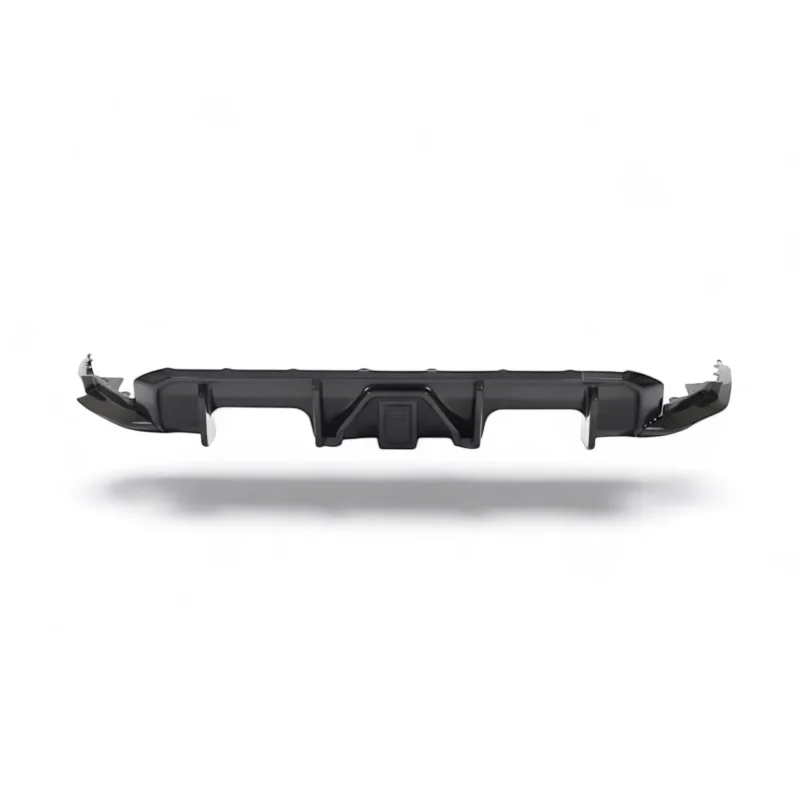 Pre-preg carbon fibre rear diffuser with LED for BMW M4 G82/G83 OEM-fit gloss-finish aerodynamic rear bumper upgrade