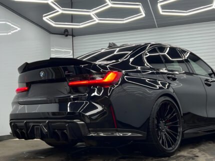 BMW M3 G80/G81 PRE-PREG CARBON FIBRE REAR DIFFUSER WITH LED