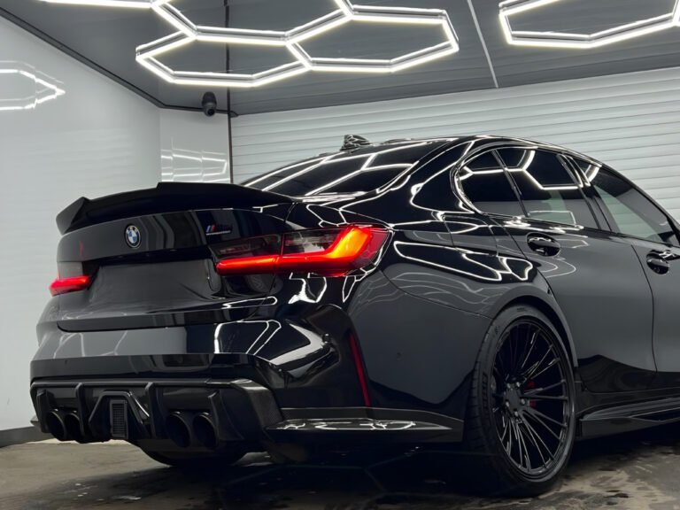 BMW M3 G80/G81 PRE-PREG CARBON FIBRE REAR DIFFUSER WITH LED