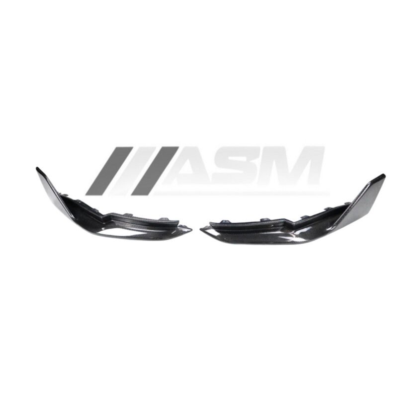 BMW M3 G80/G81 DRY CARBON FIBRE REAR BUMPER CORNERS