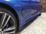 BMW 4 SERIES F32/F33/F36 CARBON FIBRE FRONT FENDER SIDE TRIMS