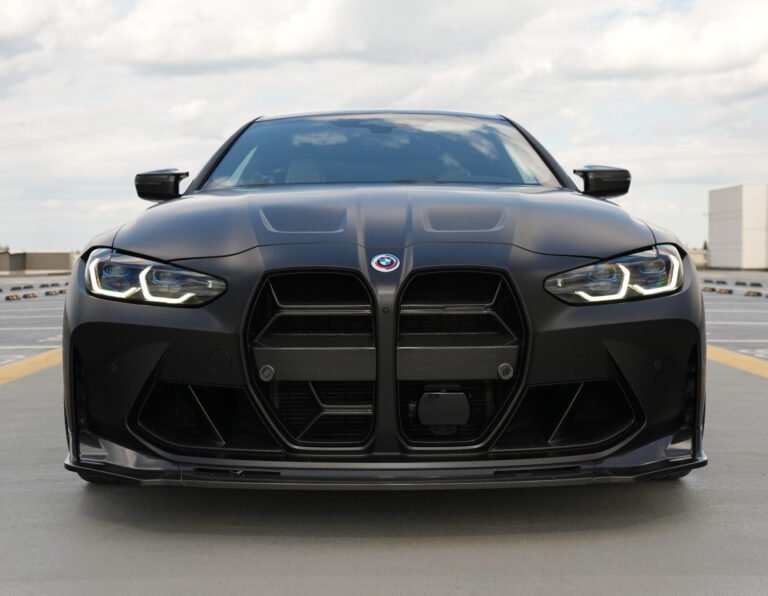 BMW M4 G82/G83 DRY CARBON FIBRE FRONT SPLITTER V STYLE