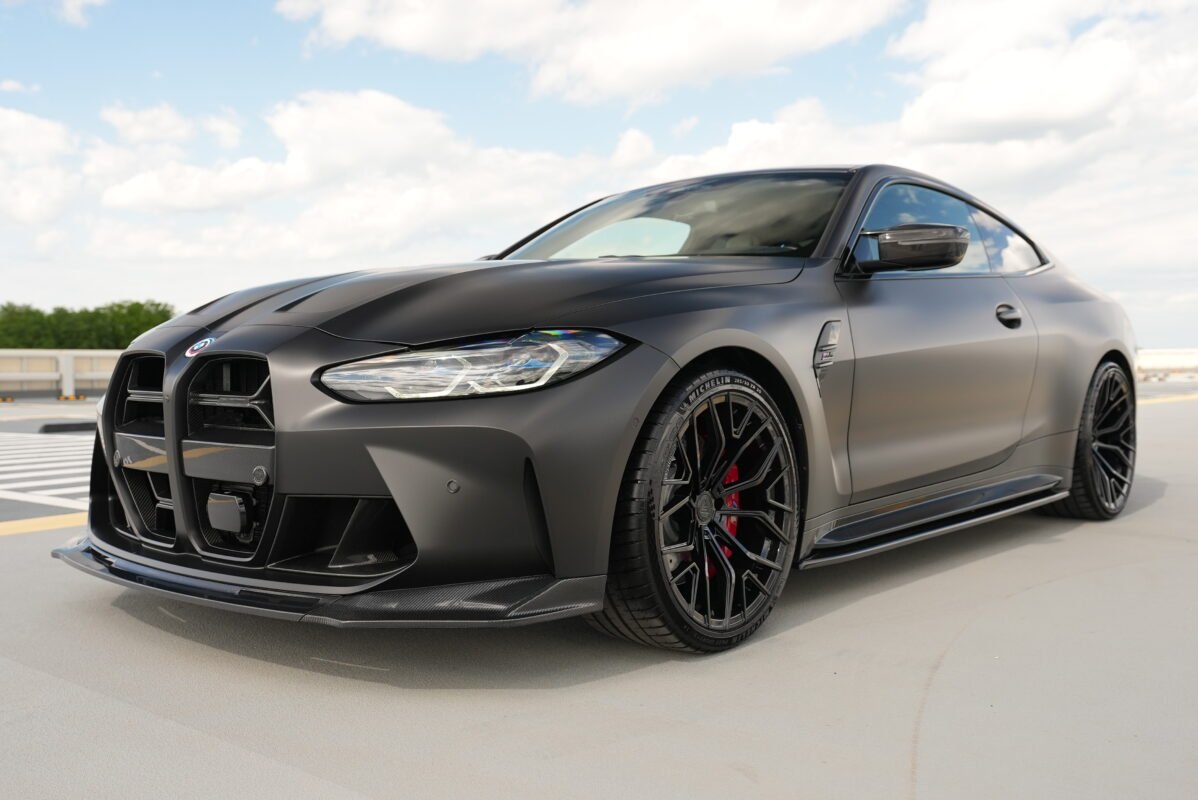 BMW M4 G82/G83 DRY CARBON FIBRE FRONT SPLITTER V STYLE