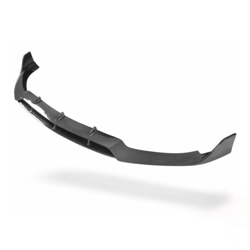 Carbon fibre front splitter lip for Mercedes C63 AMG W205 Coupe gloss-finish OEM fitment aero upgrade