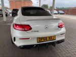 MERCEDES W205 C63 AMG COUPE CARBON 2DR FIBRE REAR DIFFUSER