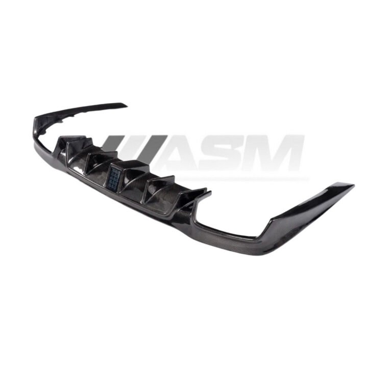 MERCEDES E63 AMG W213 CARBON FIBRE REAR DIFFUSER WITH LED