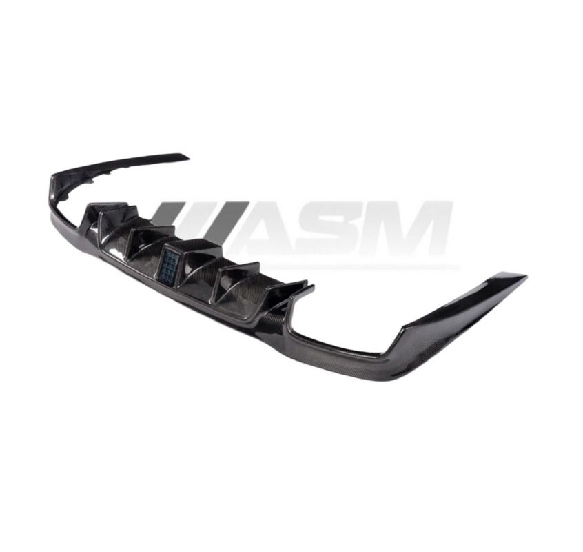 MERCEDES E63 AMG W213 CARBON FIBRE REAR DIFFUSER WITH LED