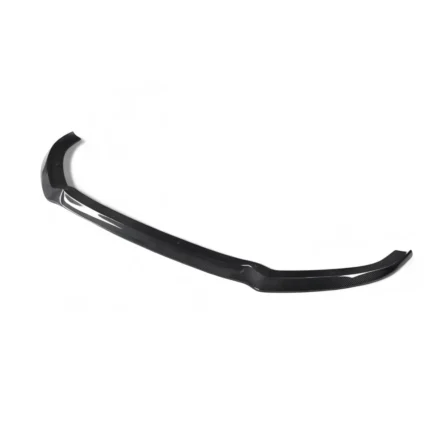Carbon fibre front splitter lip for Audi A3 S-Line and S3 8V Facelift Saloon lightweight gloss-finish OEM-fit aerodynamic upgrade