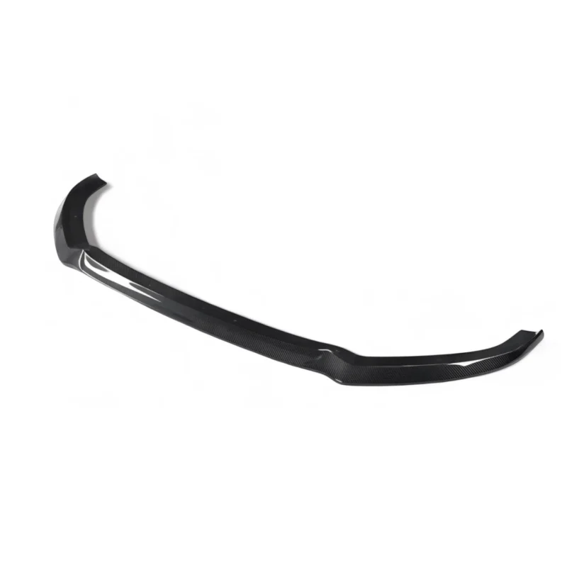 Carbon fibre front splitter lip for Audi A3 S-Line and S3 8V Facelift Saloon lightweight gloss-finish OEM-fit aerodynamic upgrade