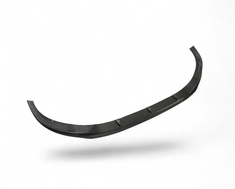 OEM Style carbon fibre front splitter lip for Audi A4 B9 S-Line and S4 lightweight gloss-finish aerodynamic front lip upgrade