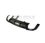 Carbon fibre rear diffuser for Audi A5 and S5 B9 2017+ lightweight gloss-finish OEM-fit aerodynamic rear bumper diffuser upgrade