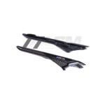 Carbon fibre fender trims for BMW M5 F90 and M5 Competition OEM-fit gloss-finish side vent covers with M Performance styling