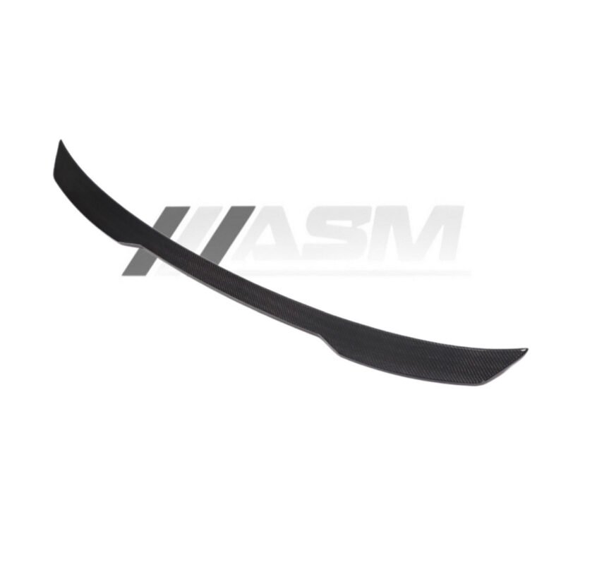 Carbon fibre V Style rear spoiler for BMW 7 Series G11 and G12 OEM-fit gloss-finish lightweight trunk lip spoiler upgrade