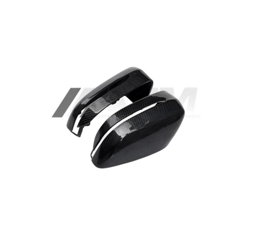 Carbon fibre mirror replacements for BMW 7 Series G11 and G12 OEM-fit gloss-finish lightweight luxury mirror covers