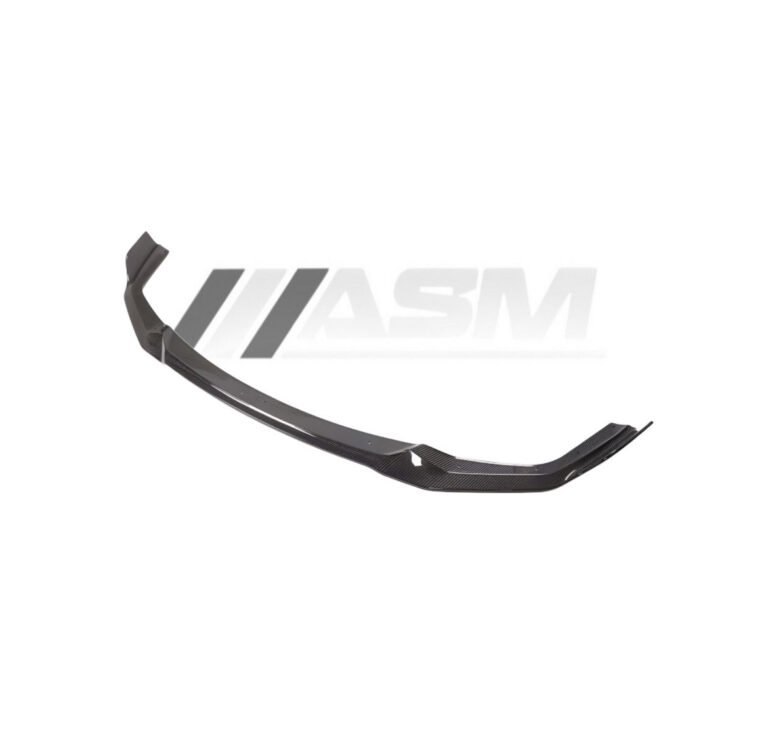 Carbon fibre CS Style front splitter for BMW M2C F87 OEM-fit gloss-finish aerodynamic front lip upgrade