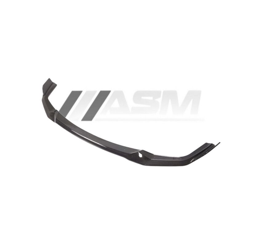 Carbon fibre CS Style front splitter for BMW M2C F87 OEM-fit gloss-finish aerodynamic front lip upgrade