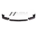 Carbon fibre front splitter lip for BMW X5M F95 2019+ lightweight gloss-finish OEM-fit aerodynamic front lip upgrade