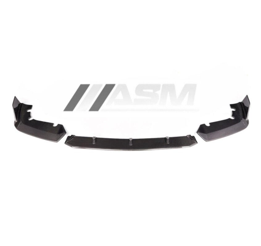 Carbon fibre front splitter lip for BMW X5M F95 2019+ lightweight gloss-finish OEM-fit aerodynamic front lip upgrade
