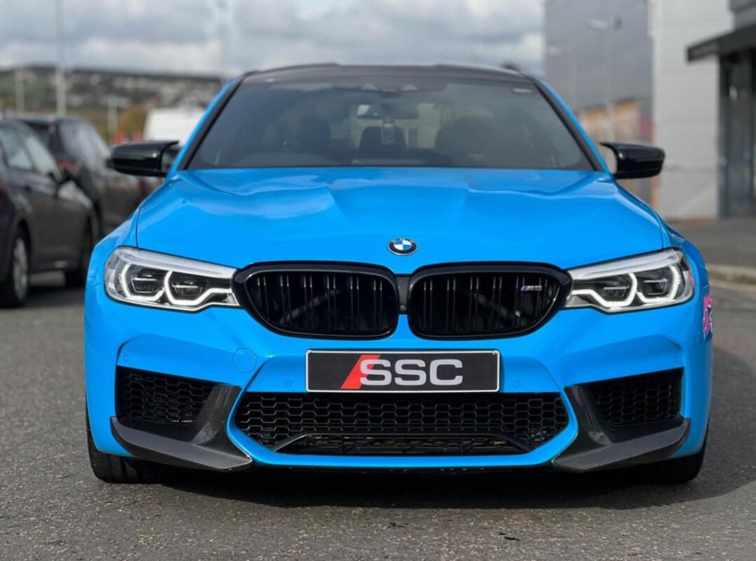 BMW M5 F90 CARBON FIBRE FRONT SPLITTERS MP STYLE
