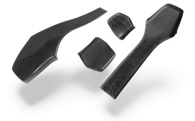 Bmw M2 F87 / M2 Competition Dry Carbon Fibre Seat Back Covers