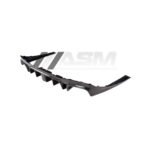 Carbon fibre rear diffuser with LED light for Mercedes E63 AMG W213 lightweight gloss-finish OEM-fit aerodynamic rear bumper diffuser upgrade
