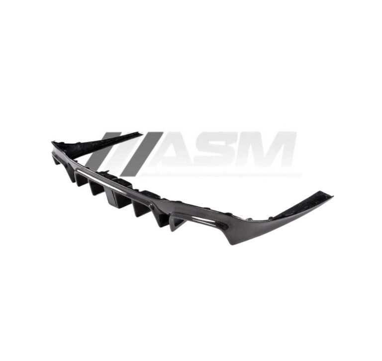 Carbon fibre rear diffuser with LED light for Mercedes E63 AMG W213 lightweight gloss-finish OEM-fit aerodynamic rear bumper diffuser upgrade