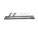 Carbon fibre side skirts for Mercedes W213 E-Class and E63 AMG lightweight gloss-finish OEM-fit aerodynamic side extensions upgrade