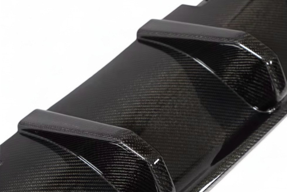 Volkswagen Golf R MK8 Carbon Fibre Rear Diffuser 2021+