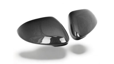 Carbon Fibre Wing Mirror Covers For Vw Golf Mk8 Gti &Amp; R