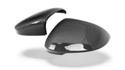 Carbon Fibre Wing Mirror Covers For Vw Golf Mk8 Gti &Amp; R