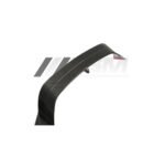 Carbon fibre rear wing spoiler for VW Golf GTD, GTE, GTI and R MK8 lightweight gloss-finish OEM-fit aerodynamic roof spoiler upgrade