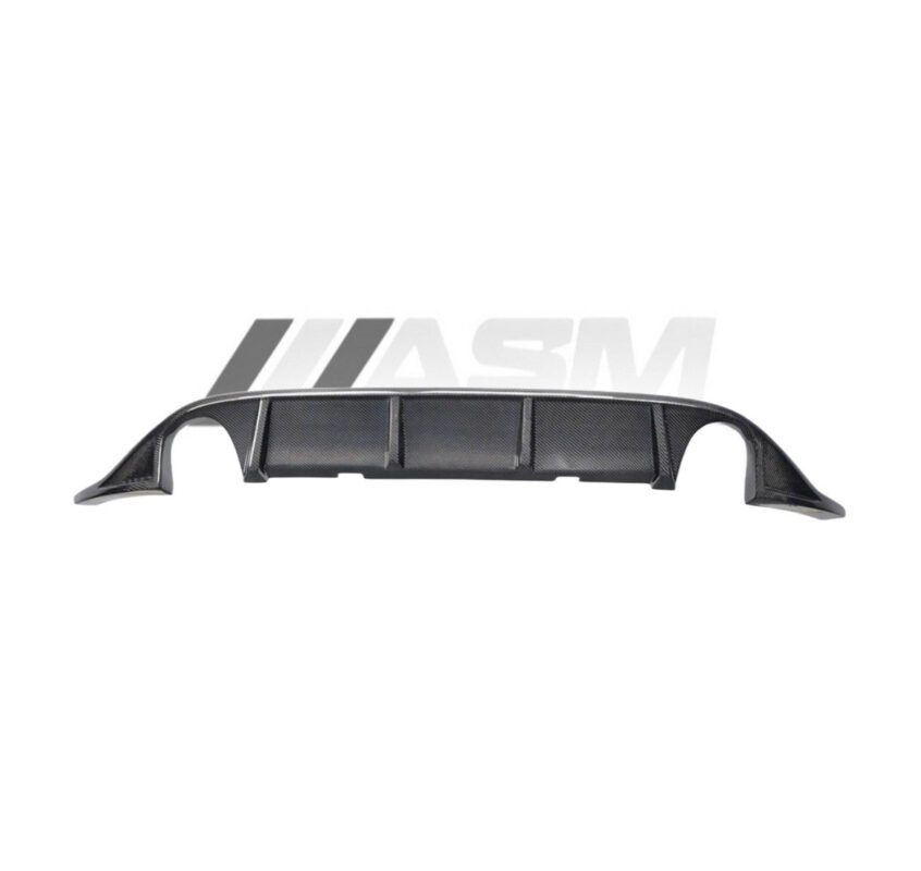 Carbon fibre rear diffuser for VW Golf MK7 GTI 2013–2017 lightweight gloss-finish OEM-fit aerodynamic rear bumper diffuser upgrade
